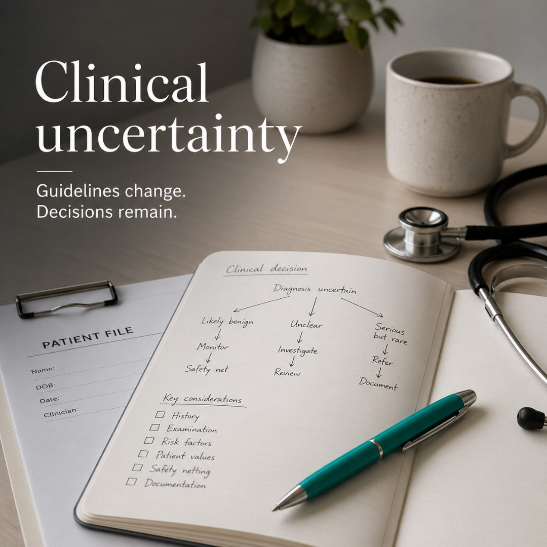 Preparing for Clinical Uncertainty and Medicolegal Risk: Changing Guidelines, Litigation Trends and Evolving Regulations